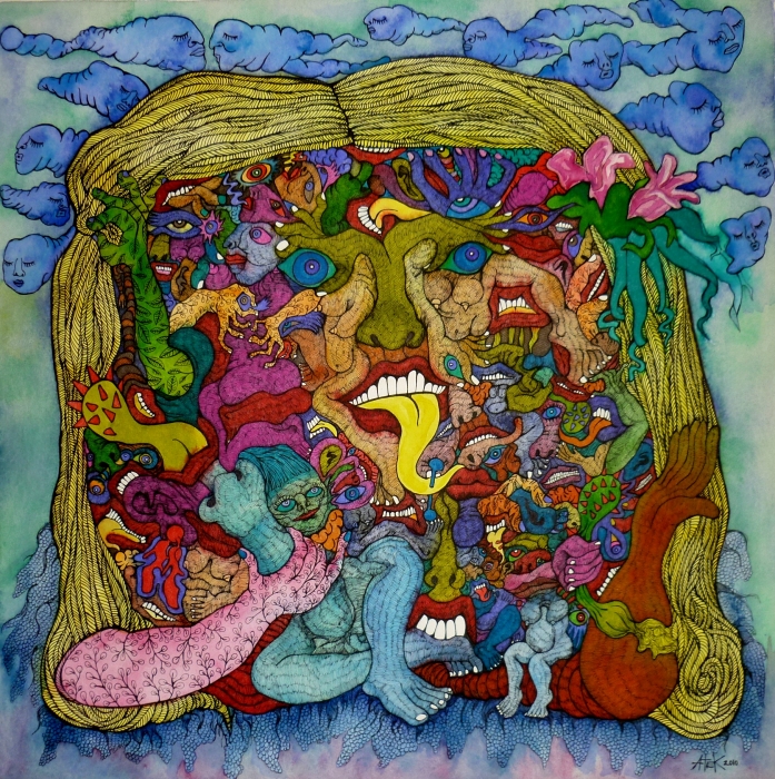 Reine Cloud 70x70cm 2010